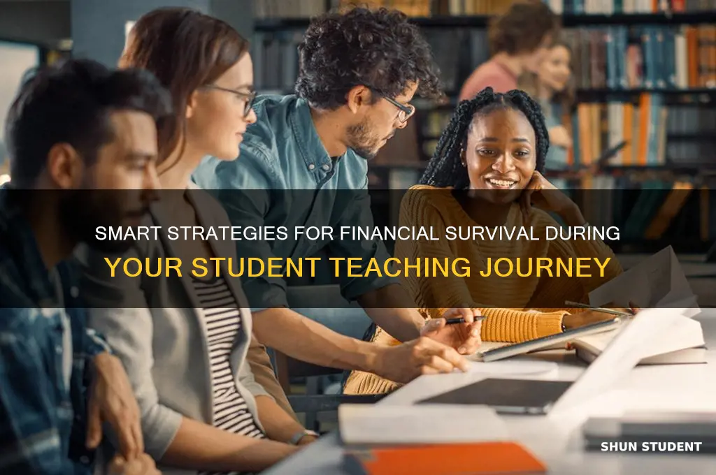 how to survive financially during student teaching