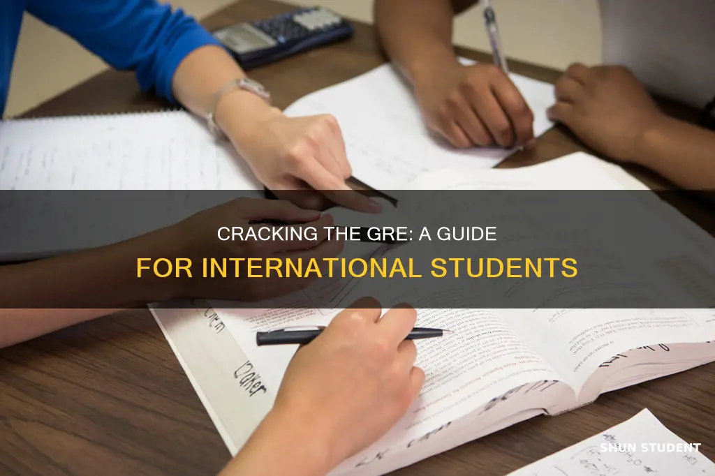 how to take a gre for international students