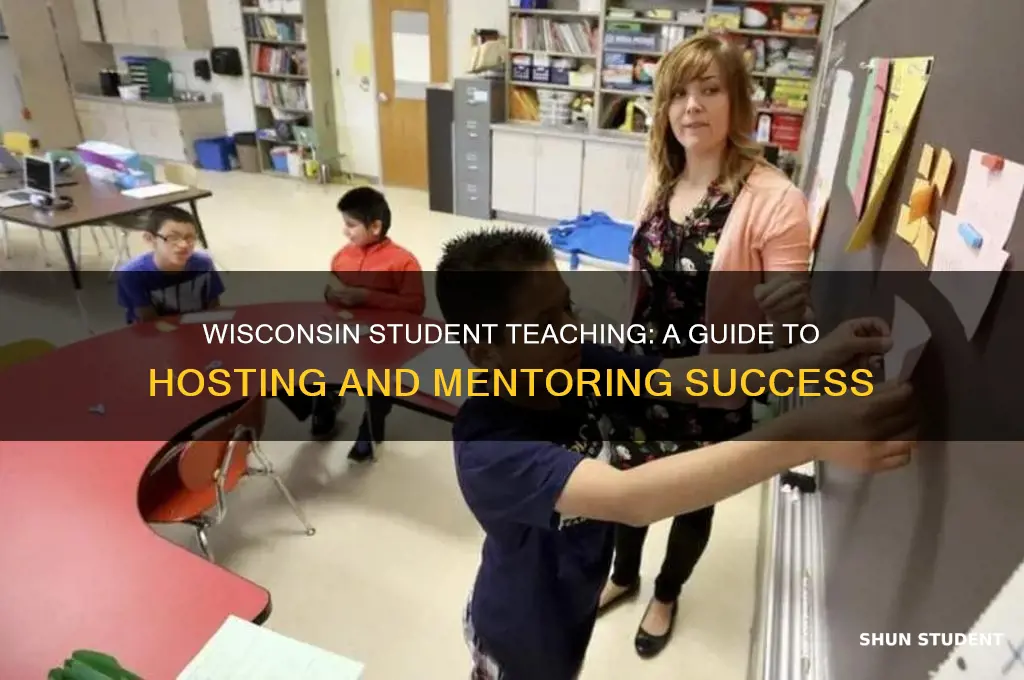 how to take on a student teacher in wisconsin