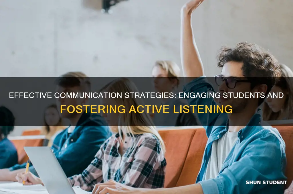 how to talk so students will listen