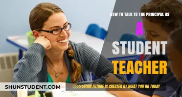Effective Communication Strategies for Student Teachers Meeting Principals