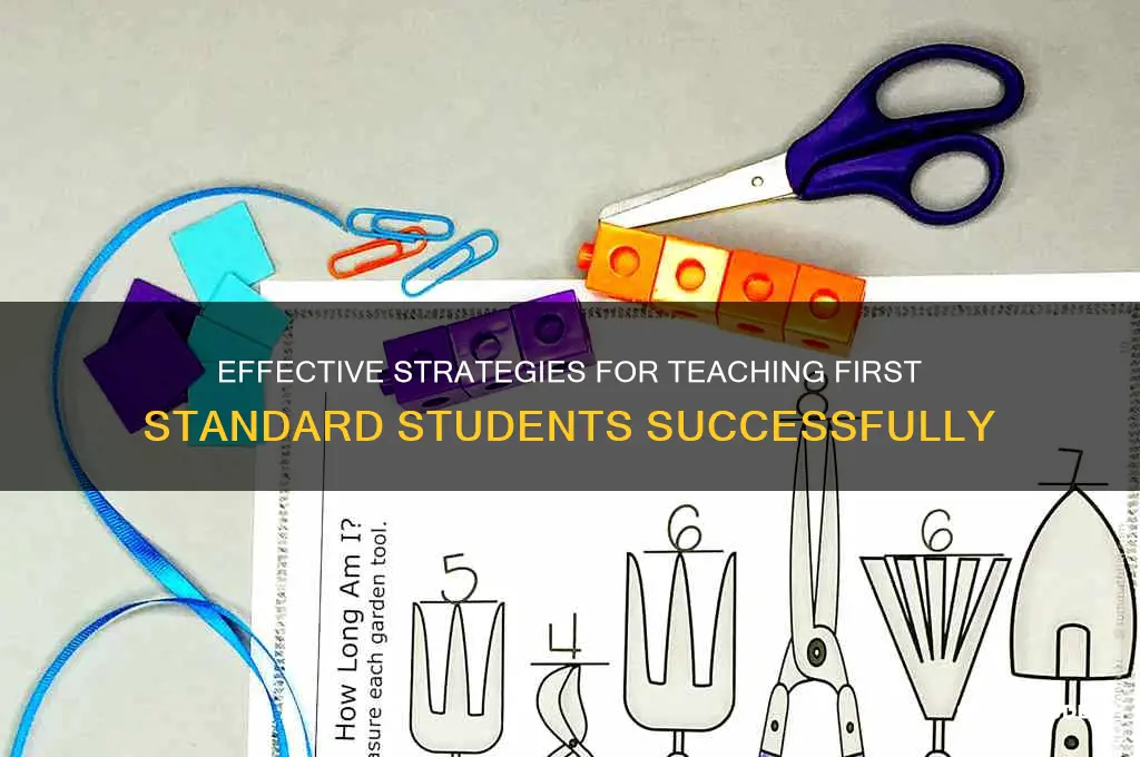 how to teach 1st standard students
