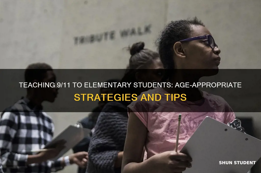 how to teach 9 11 to elementary students
