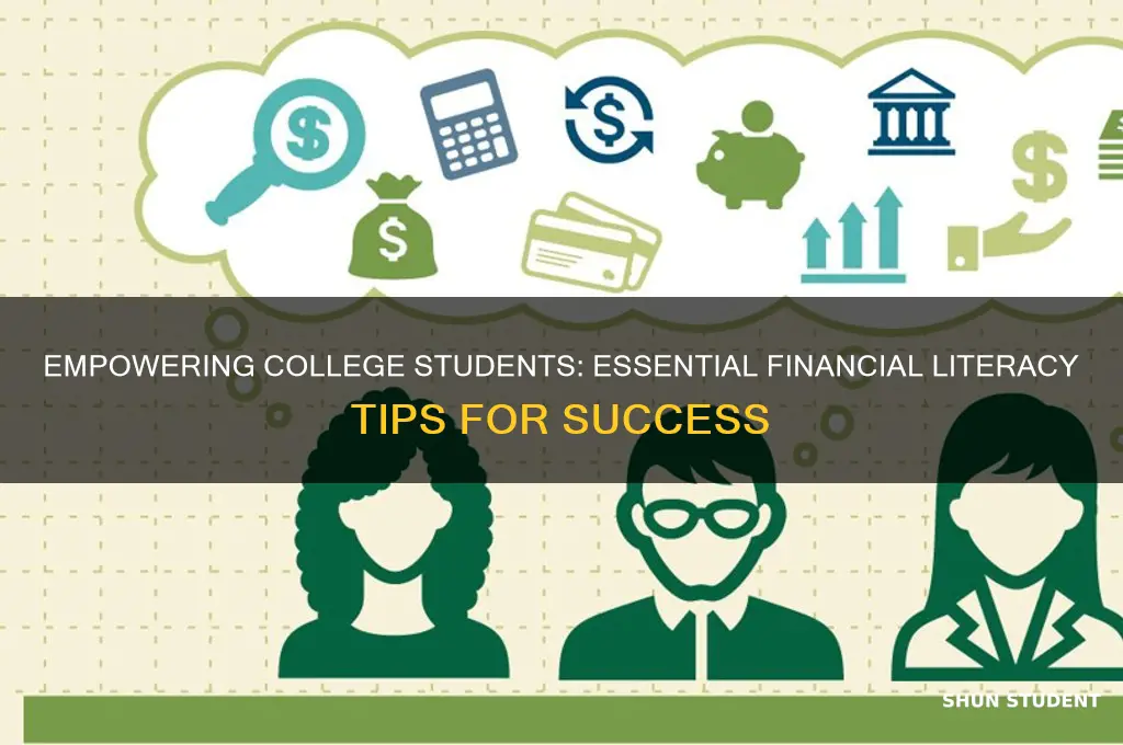how to teach a college student about finances