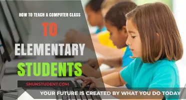 Engaging Young Minds: Teaching Computer Basics to Elementary Students
