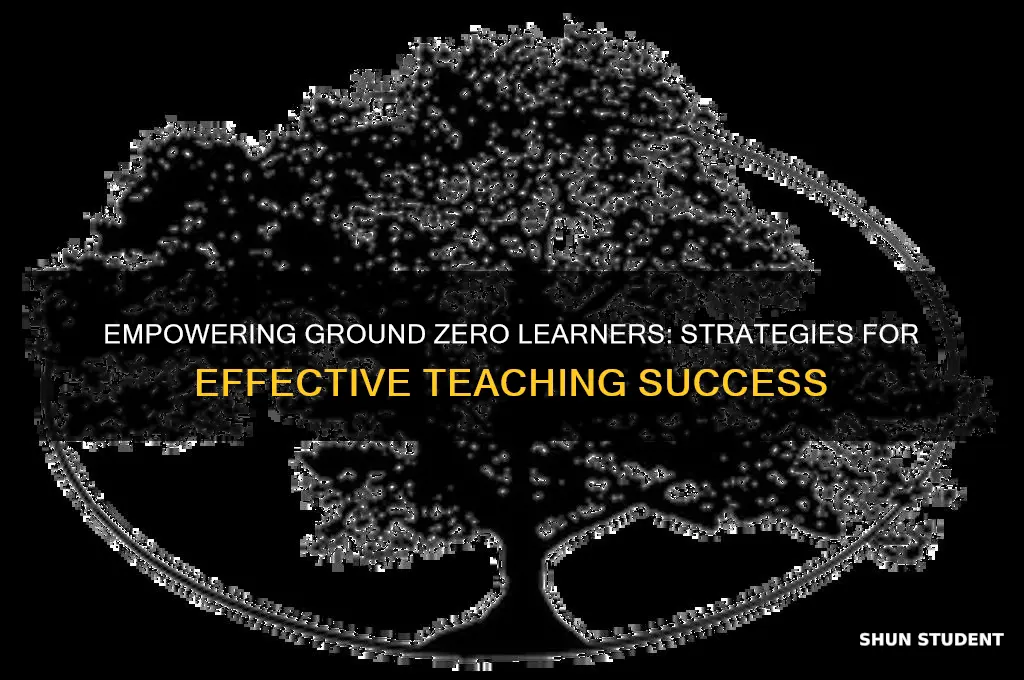 how to teach a ground zero student