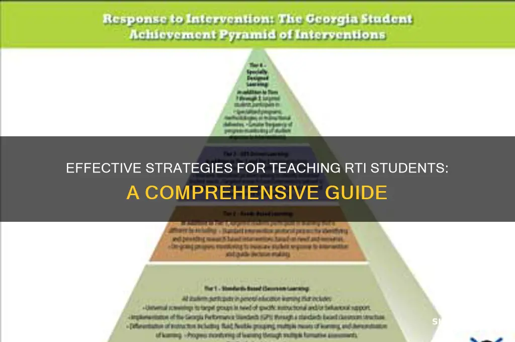 how to teach a rti student