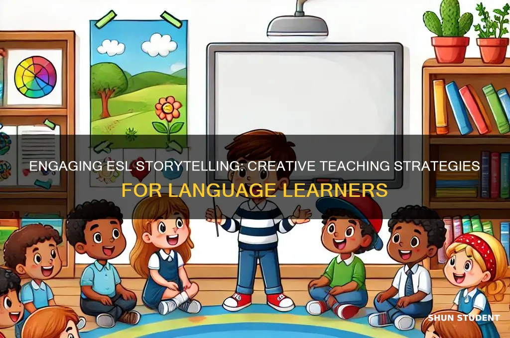 how to teach a story to esl students