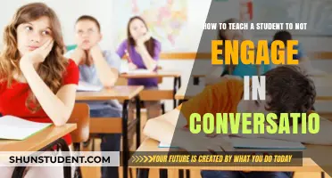 Strategies to Help Students Avoid Unnecessary Conversations in Class