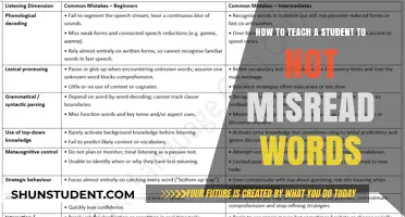 Effective Strategies to Help Students Avoid Misreading Words