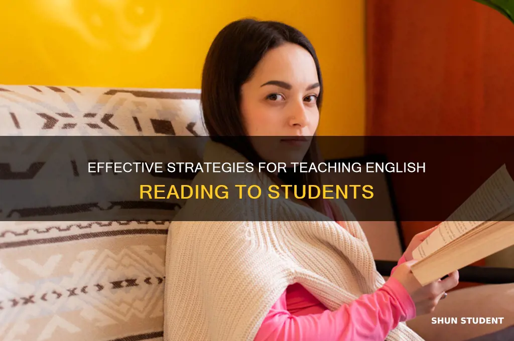 how to teach a student to read english