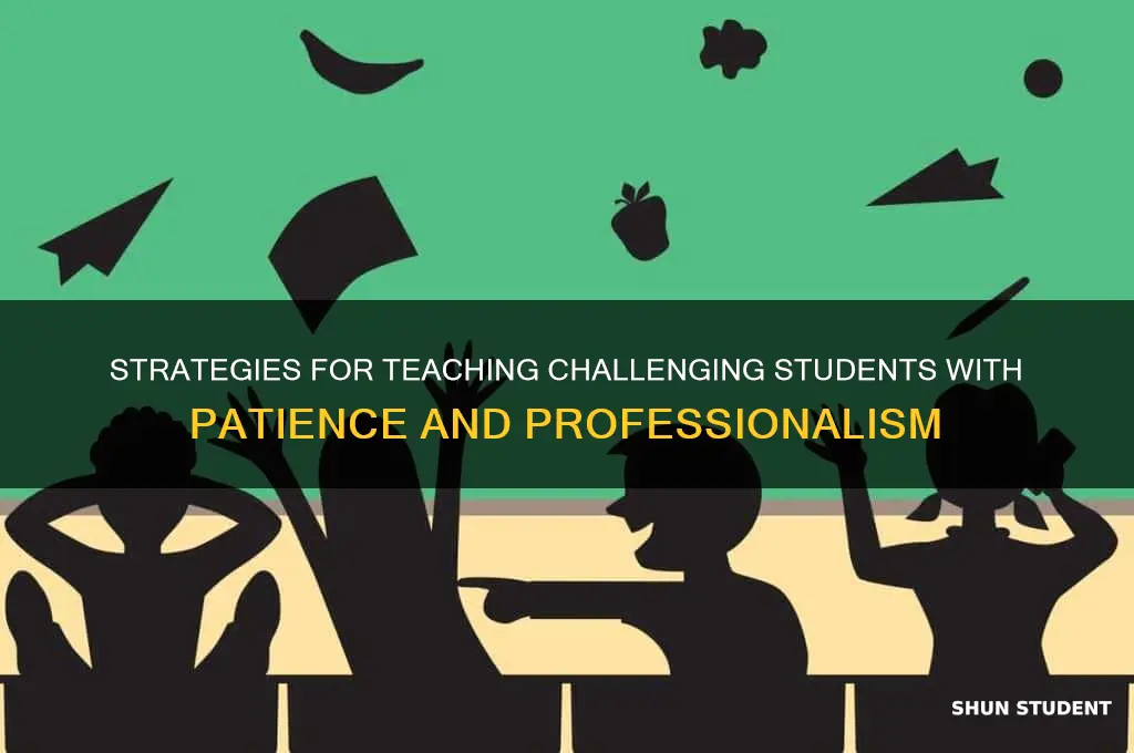 how to teach a student you can