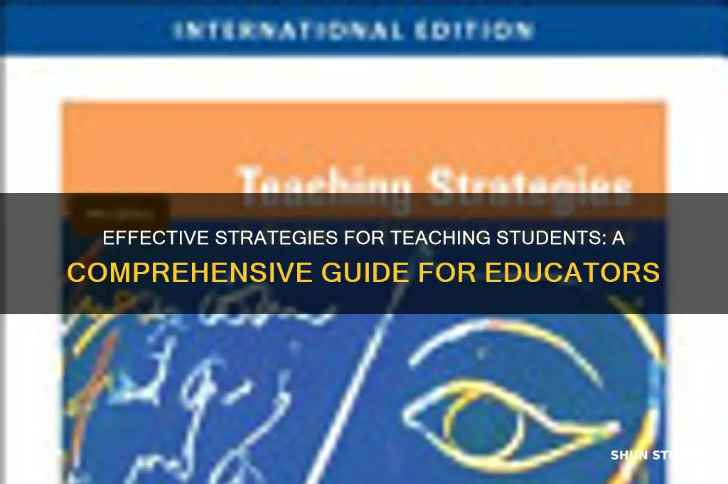 how to teach a student