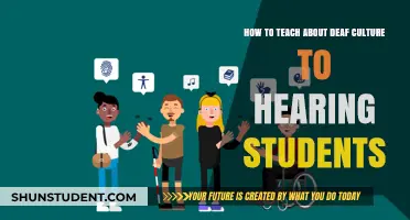 Teaching Hearing Students About Deaf Culture: Strategies for Inclusive Education