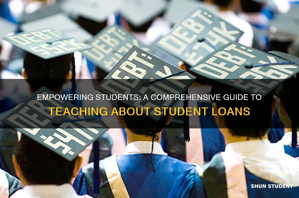 how to teach about student loans