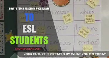 Effective Strategies for Teaching Academic Vocabulary to ESL Learners
