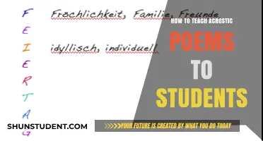Creative Acrostic Poetry: Engaging Teaching Strategies for Students to Learn and Write