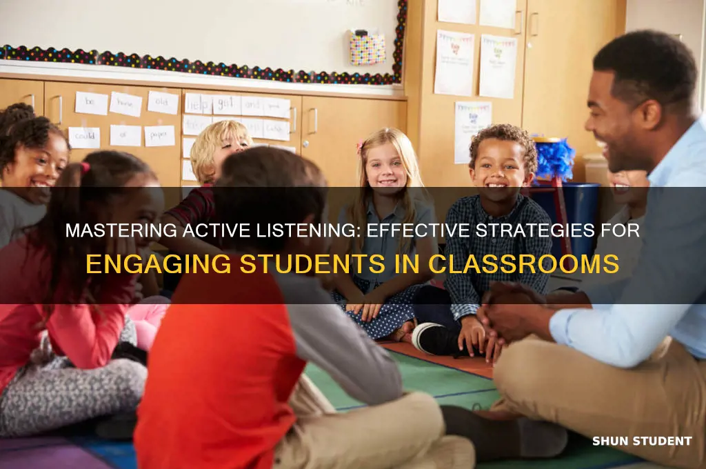how to teach active listening to students