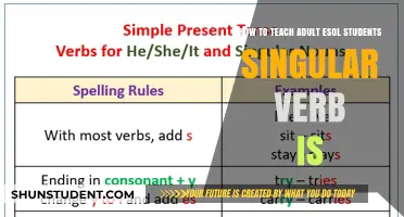 Mastering Singular Verb 'Is' in ESOL: Effective Strategies for Adult Learners