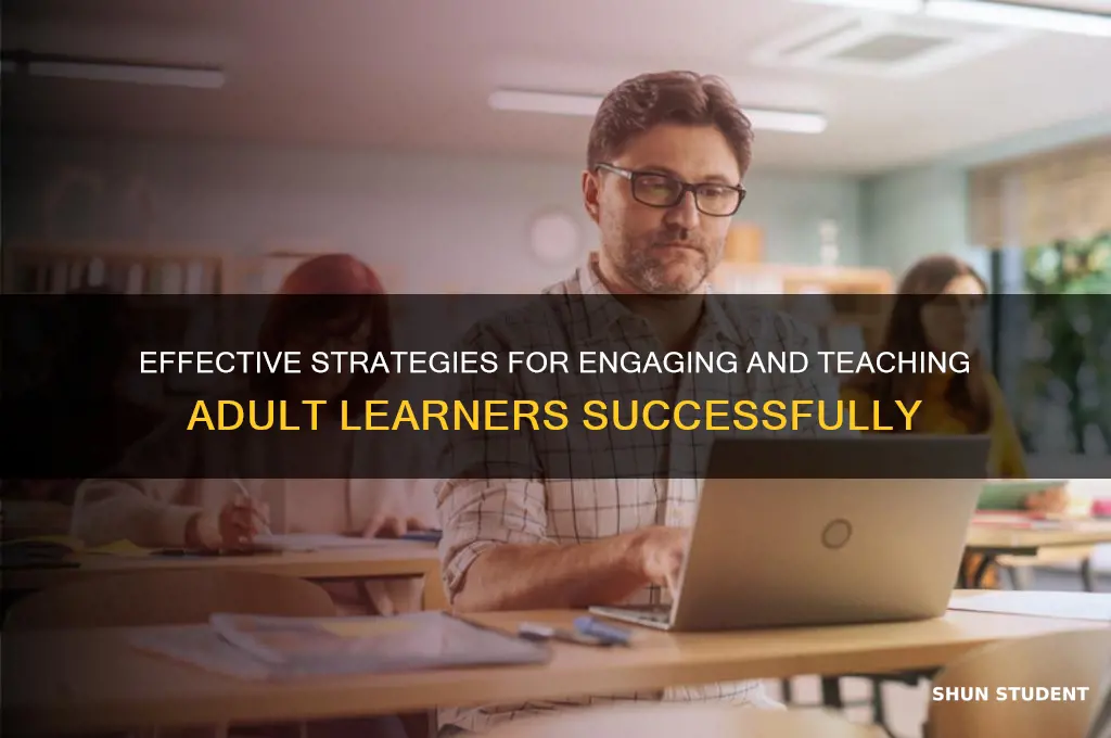how to teach adult students