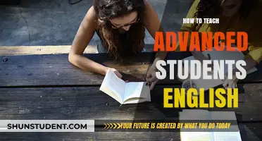 Mastering English: Advanced Teaching Strategies for High-Achieving Students