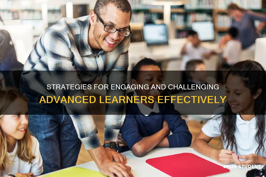how to teach advanced students