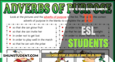 Effective Strategies for Teaching Adverbs with Examples to ESL Learners