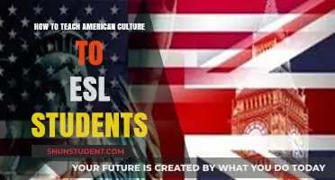 Teaching American Culture: Engaging ESL Students in Authentic Learning