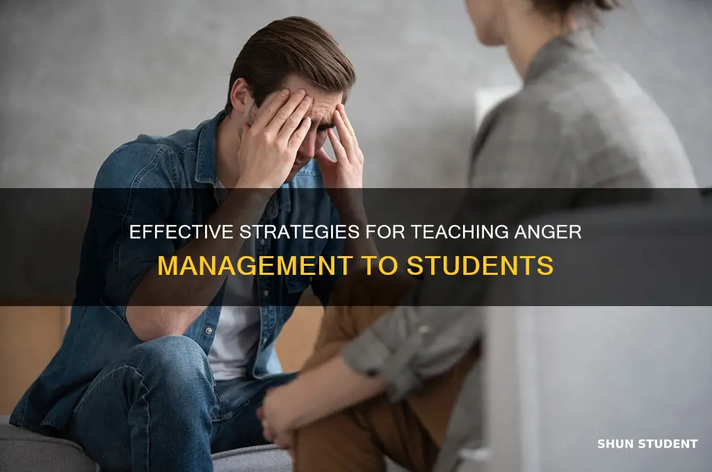 how to teach anger management to students