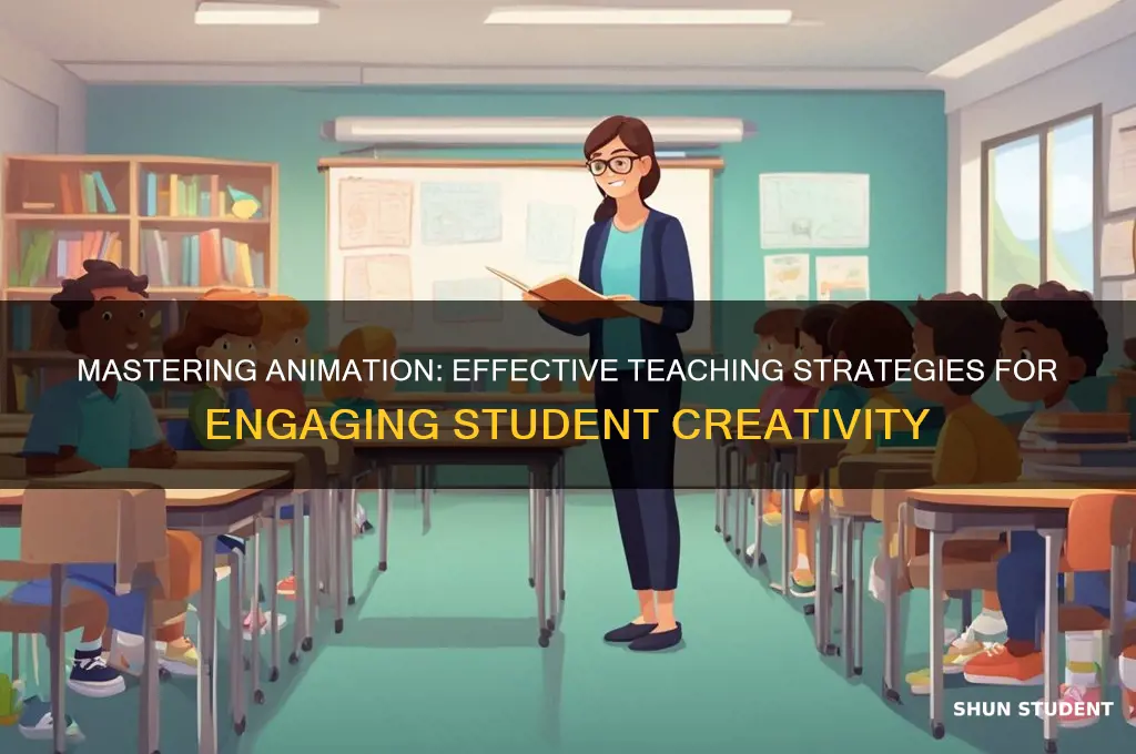 how to teach animation to students