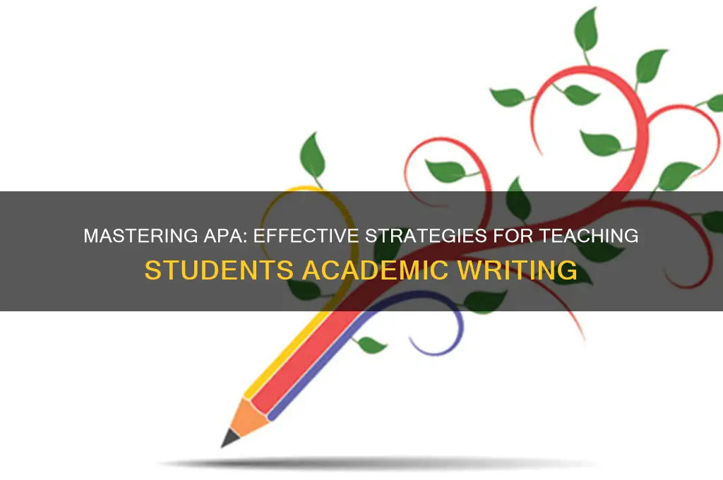 how to teach apa to students