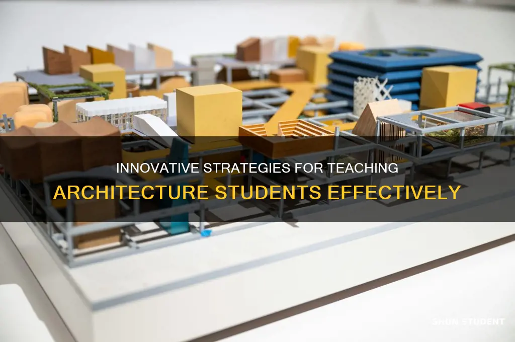 how to teach architecture students