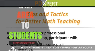 Mastering Area: Engaging Strategies to Teach Students Effectively