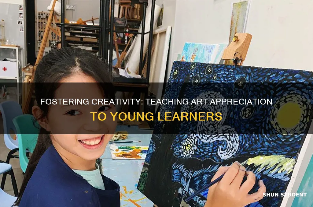 how to teach art appreciation to elementary students