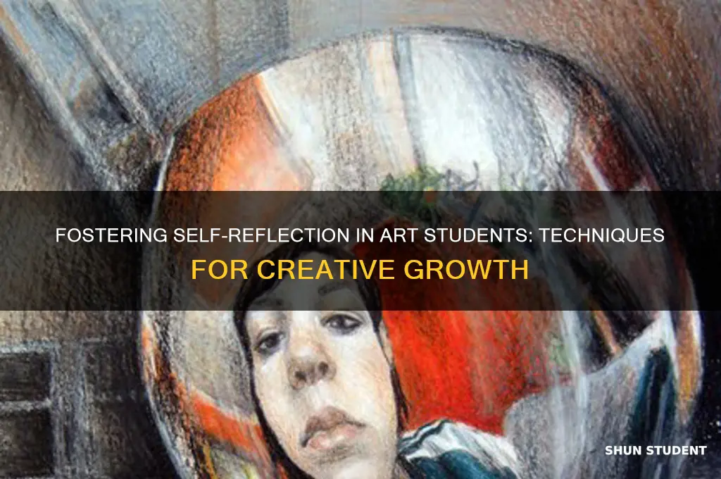 how to teach art students self reflection