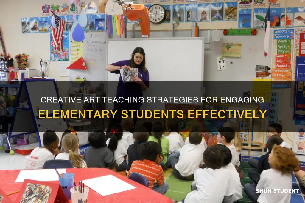 how to teach art to elementary students
