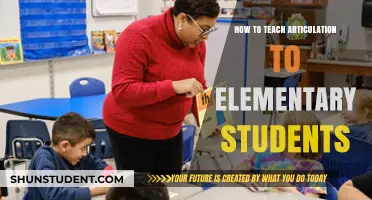 Effective Articulation Techniques for Elementary Students: A Teacher's Guide