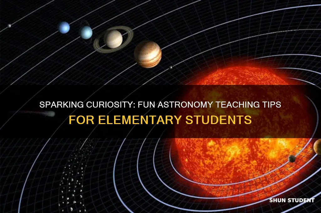 how to teach astronomy to elementary students