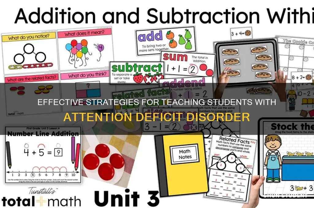 how to teach attention deficit disorder students