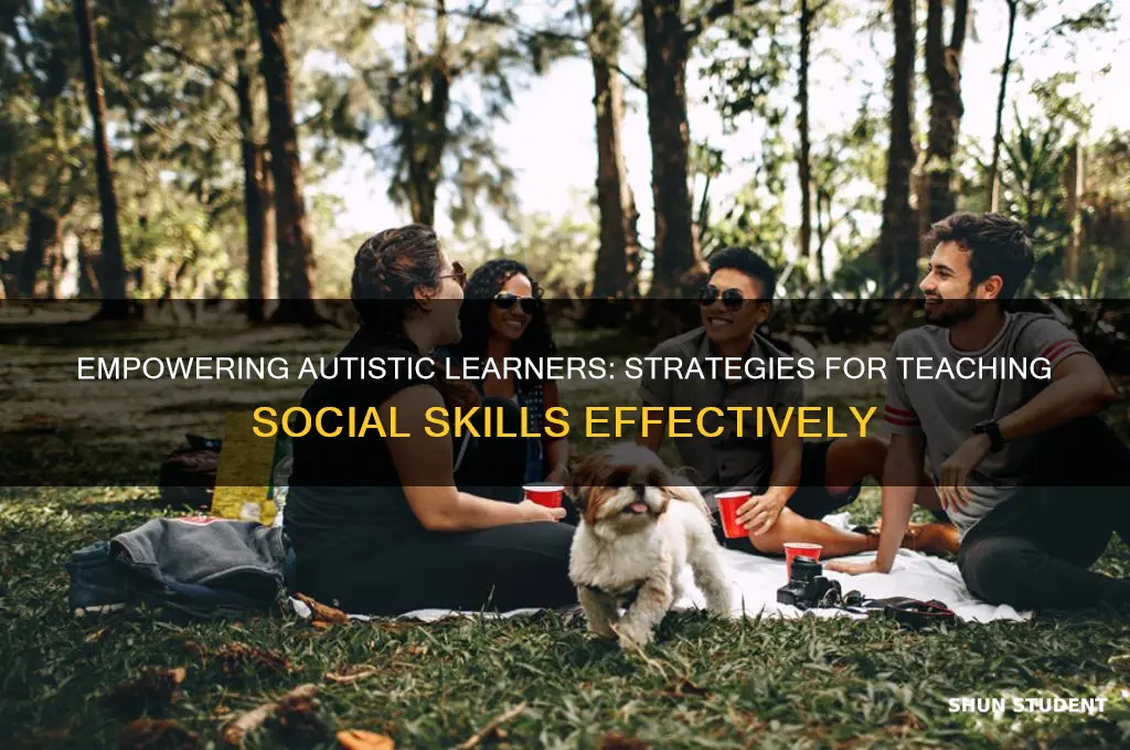 how to teach autistic students social skills