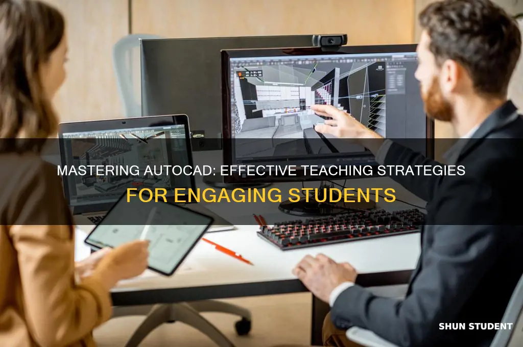 how to teach autocad to students