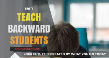 Empowering Struggling Learners: Strategies to Teach Backward Students Effectively