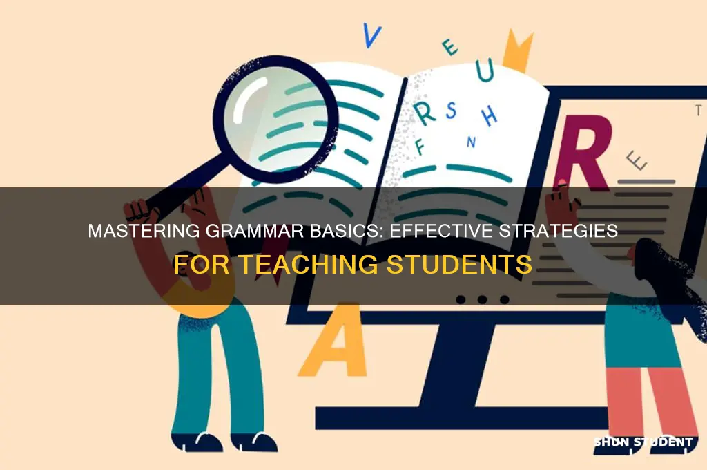 how to teach basic grammar to students
