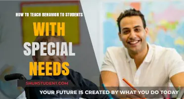 Effective Strategies for Teaching Behavior to Students with Special Needs