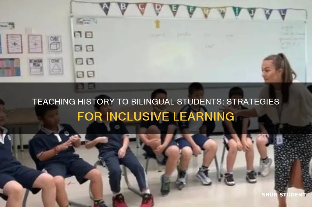 how to teach bilingual students history