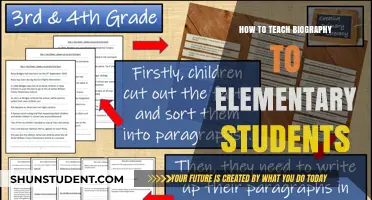 Engaging Young Learners: Creative Ways to Teach Biography in Elementary School