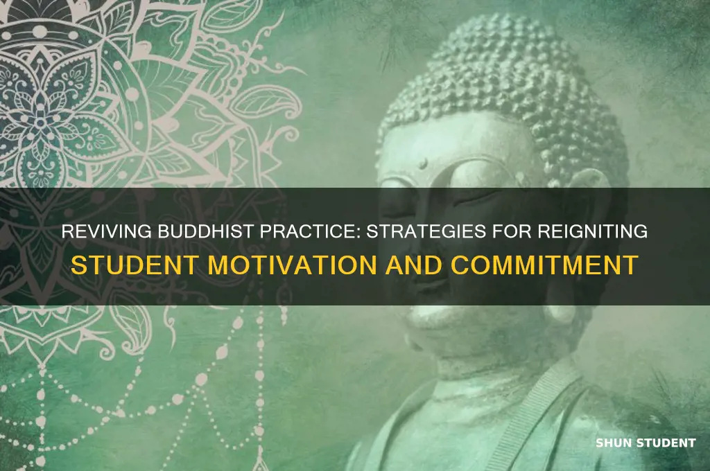how to teach buddhism when a student