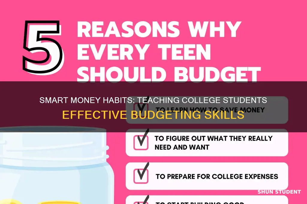 how to teach budgeting to college students
