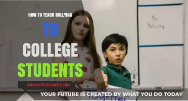 Empowering College Students: Strategies to Address and Prevent Bullying