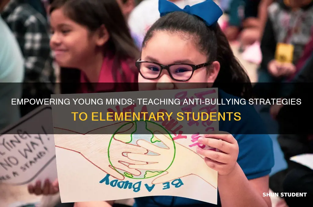 how to teach bullying to elementary students